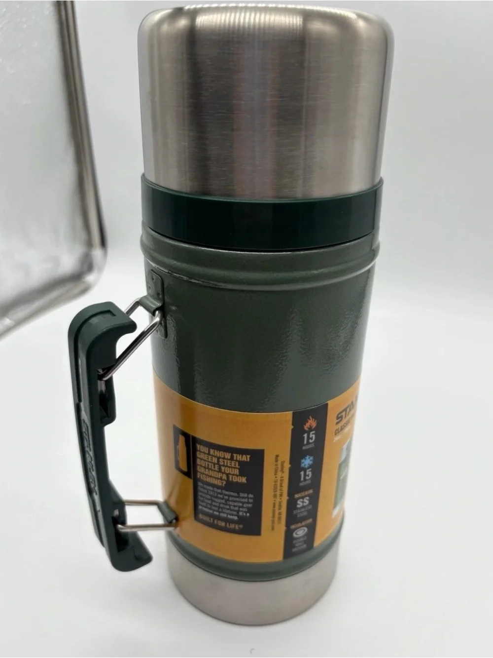 Stanley Green and Stainless Steel Insulated Food Jar